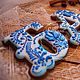 Order Gingerbread painting for grandma. cookiezanna. Livemaster. . Gingerbread Cookies Set Фото №3