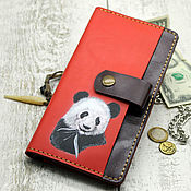 Сумки и аксессуары handmade. Livemaster - original item Wallet with a phone compartment. Handmade.
