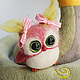 Совёнок Люся. Мягкие игрушки. Toopka Toys. Интернет-магазин Ярмарка Мастеров.  Фото №2