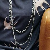 Украшения handmade. Livemaster - original item Necklace: Necklace with chains. Handmade.
