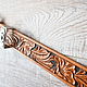Women's belt made of leather with tisneniem1. Straps. Finist (tisneniekozhi). My Livemaster. Фото №5