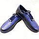 Zapatillas de deporte para hombre, modelo de diseñador, piel de pitón y cuero genuino. Training shoes. SHOES&BAGS. Ярмарка Мастеров.  Фото №6