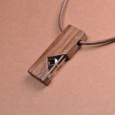 Украшения ручной работы. Ярмарка Мастеров - ручная работа Кулон Adrenaline brown. Handmade.