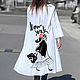 Stylish, lightweight cotton dress - DR0507CT, Dresses, Sofia,  Фото №1