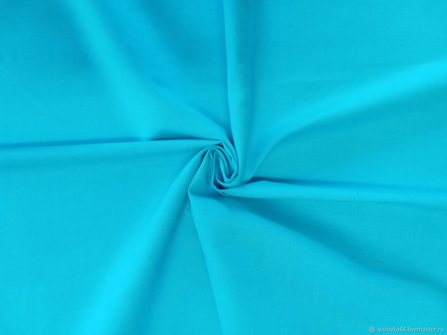 Ткань лен хлопок бирюзовый ( голубой яркий ) в интернет-магазине Ярмарка  Мастеров по цене 45 ₽ – MSBF8BY | Ткани, Кострома - доставка по России