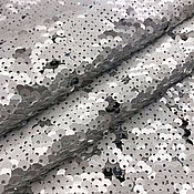 Материалы для творчества handmade. Livemaster - original item Fabrics: polyester with double-sided sequins. Handmade.
