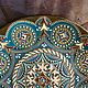 Тарелка декоративная Bronze element. Тарелки. Творческая студия  Евгении Ансари. Ярмарка Мастеров.  Фото №5