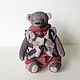 Заказать Мишка тедди Хранитель леса. Handsewing.toys (Ирина). Ярмарка Мастеров. . Мишки Тедди Фото №3