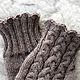 Knitted mittens, mittens with braids, buy mittens, woolen mittens, Mittens, Izhevsk,  Фото №1