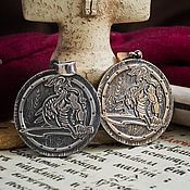 Украшения handmade. Livemaster - original item Amulet Scandinavian Shield. Viking Shield. Varangian Shield. bronze silver.. Handmade.