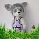 soft toy, wolf, cub, buy the toy, crochet toy, toy crocheted, handmade gift,