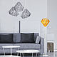 Zaha LIGHT grey triple chandelier. Chandeliers. Spaces Bureau (SpacesBureau). Online shopping on My Livemaster.  Фото №2
