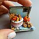 Кукольная миниатюра осенний натюрморт. Кукольная еда. Екатерина (miniaturehouse). Ярмарка Мастеров.  Фото №5