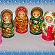 Матрешка: Матрешка 5 мест. Матрешки. матрешки  Бейтане Елены. Ярмарка Мастеров.  Фото №5