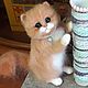 Ryzhulka. Kitten made of wool, Felted Toy, Orsk,  Фото №1