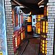 Заказать BookNooK - Вставка на книжную полку "Косой переулок-2". Творческая мастерская 'WoodArt'. Ярмарка Мастеров. . Ночники Фото №3