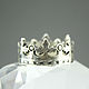 Crown ring made of 925 sterling silver HH0043, Rings, Yerevan,  Фото №1