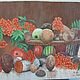 Грибная корзина - картина маслом на холсте 40*50. Картины. Картинная галерея - Mag. Интернет-магазин Ярмарка Мастеров.  Фото №2
