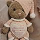 Мишка "Сплюшка", Амигуруми куклы и игрушки, Одинцово,  Фото №1