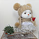 Snegovichok interior toy. A gift for the New year, Stuffed Toys, Belorechensk,  Фото №1