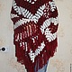 Заказать Вязаное пончо. Кардиганы FDesign, подарки. Ярмарка Мастеров. . Пончо Фото №3