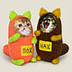 Игрушка котята Пох и Нах, Мягкие игрушки, Москва,  Фото №1