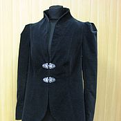 Двухцветной пальто (в примере из кашемира)