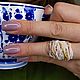 Заказать Кольцо из бисера. Isoyan beads. Ярмарка Мастеров. . Кольца Фото №3