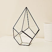 Стеклянная ваза "Стакан" 3022-1