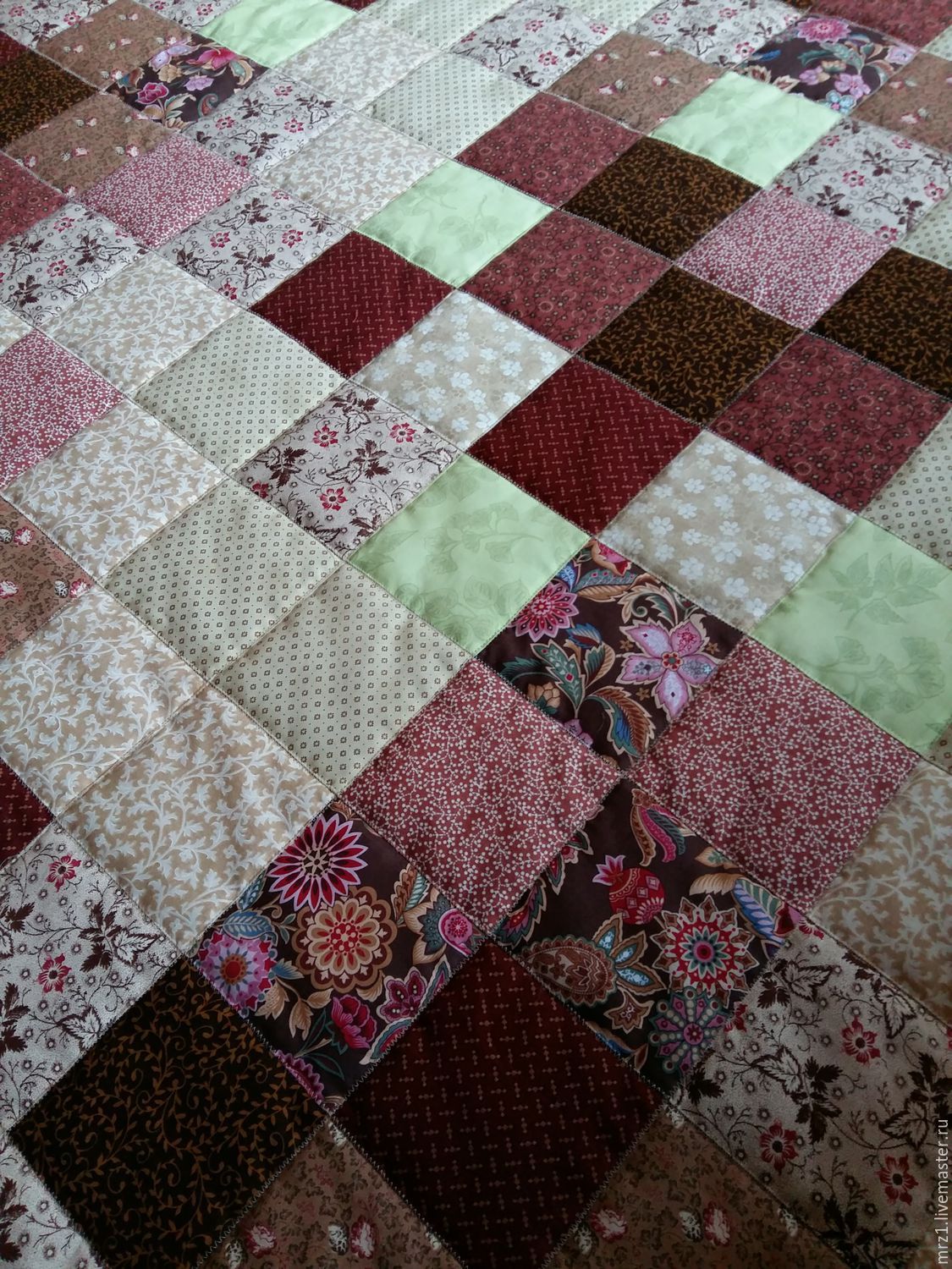Patchwork quilt shop online on Livemaster with shipping