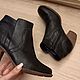 Винтаж: Clarks английские ботинки из натуральной кожи, осенние. Обувь винтажная. Успешный, Винтажных дел мастер. Интернет-магазин Ярмарка Мастеров.  Фото №2
