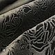 НЕОПРЕН ФАКТУРНЫЙ ЧЕРНЫЙ РОЗЫ, арт.SL1508007. Ткани. Ткани Италии. Ярмарка Мастеров.  Фото №5