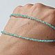 Чокер из серебра с амазонитом 41 см. Чокер. Newstylejewelry. Ярмарка Мастеров.  Фото №6