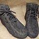 Shoes felted wool handmade. Boots. Natalia Ivanova. Online shopping on My Livemaster.  Фото №2