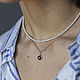 Set 'EASY' Pearl, silver, Necklace, Krasnoyarsk,  Фото №1