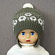 Children's hat of wool blend yarn ' Lambs', Caps, St. Petersburg,  Фото №1