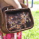 Women's leather handbag with furious dragon. Classic Bag. schwanzchen. My Livemaster. Фото №4