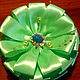 Barrette 'Green'. Hairpins. Magic ribbon. Online shopping on My Livemaster.  Фото №2