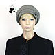 Order Stylish women's cap octyklinka. Several colors. # №3. Mishan (mishan). Livemaster. . Caps1 Фото №3
