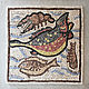 Римская мозаика с рыбами и креветкой, Картины, Санкт-Петербург,  Фото №1