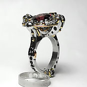 Серебряное кольцо "Ботаникула"