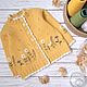 Жакет с вышивкой для девочки. Кофты. Брин Татьяна (brinta). Интернет-магазин Ярмарка Мастеров.  Фото №2