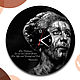 Часы-портрет на виниловой пластинке Тилль Линдеманн (Rammstein), Часы из виниловых пластинок, Челябинск,  Фото №1