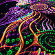 Флюрное визионерское полотно  "Fluororunner". Элементы экстерьера. Fractalika. Ярмарка Мастеров.  Фото №5