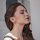 Серьги «Винтаж». Серьги классические. AM Jewellery. Интернет-магазин Ярмарка Мастеров.  Фото №2