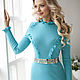 Dress 'Heavenly music'. Dresses. Designer clothing Olesya Masyutina. Online shopping on My Livemaster.  Фото №2