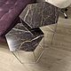Столики "Honeycomb". Столики кофейные. Столы. Furniture From R&B. Интернет-магазин Ярмарка Мастеров.  Фото №2