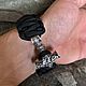 Scandinavian bracelet (Mjolnir). Bead bracelet. veseliy-viking. My Livemaster. Фото №5