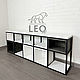 Тумба ТВ лофт на заказ LF-829. Тумбы. Leo-loft. Интернет-магазин Ярмарка Мастеров.  Фото №2