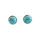 Stud earrings with turquoise, turquoise earrings, earrings as a gift. Stud earrings. Irina Moro. Online shopping on My Livemaster.  Фото №2